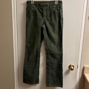 Green Boot Cord Pants